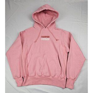 Champion‎ Hoodie Men's Size Sm. Sweatshirt Heavyweight Reverse Weave Pink